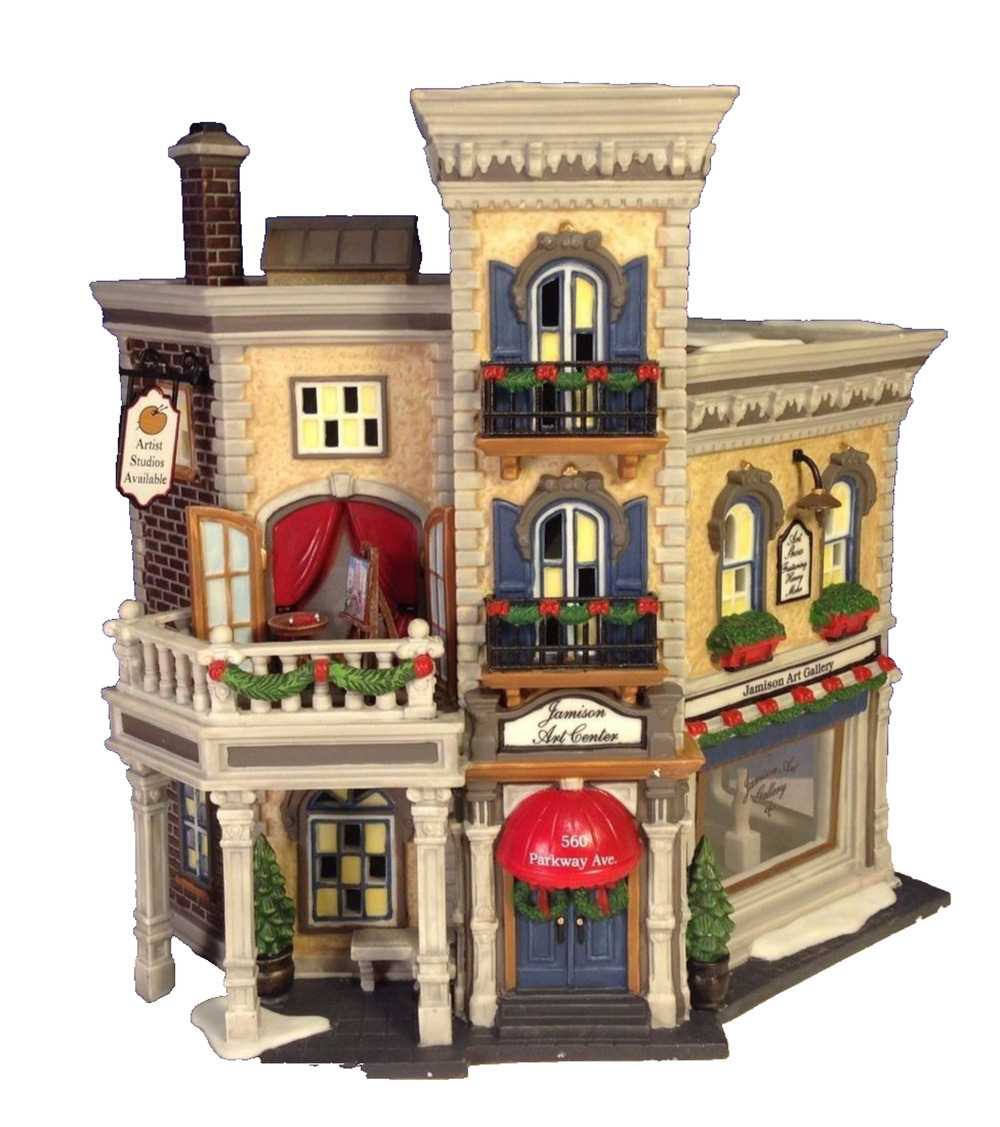 1983 Dept 56 Jamison Art Center 59261 Christmas In The City Village